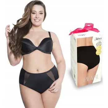 Kalhotky Julimex Pearl kalhotky černé 3XL Kalhotky kalhotky