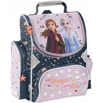 Školní batoh Školní batoh jednokomorový Ledové Království Paso fialový, růžový, vícebarevný 1 l