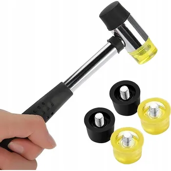 Kladivo GUMOVÁ MONTÁŽNÍ KLADIVO S HLAVOU PRO KLEMPÍŘE 25CM