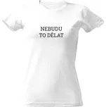 Tričko s potiskem Dámské bílé dámské