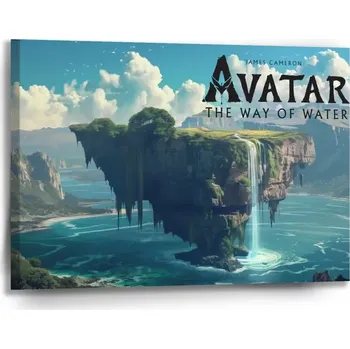 Obraz Sablio Obraz Avatar The Way of Water Plovoucí ostrov - 90x60 cm