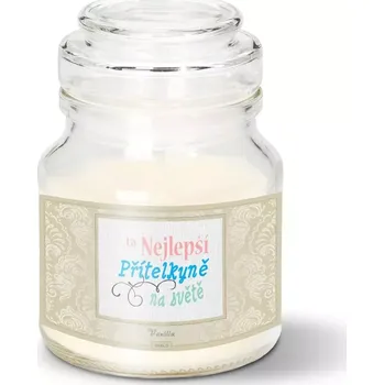 Svíčka Sablio Svíčka Ta nejlepší přítelkyně na světě - 120 g