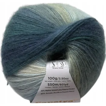 Příze PŘÍZE PAPATYA ANGORA - MELÍR - 100 g - 556-67