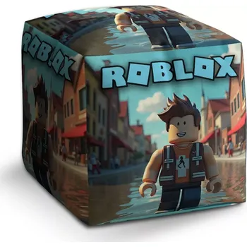 Taburet Sablio Taburet Cube ROBLOX Město: 40x40x40 cm