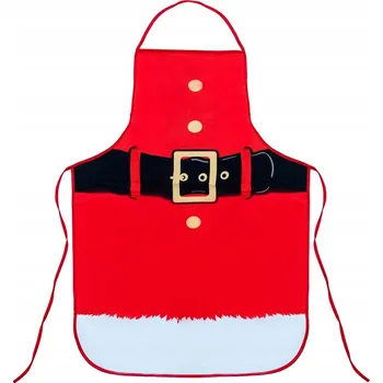 Kuchyňská zástěra Kostým Zástěra Santa Claus na Vánoce