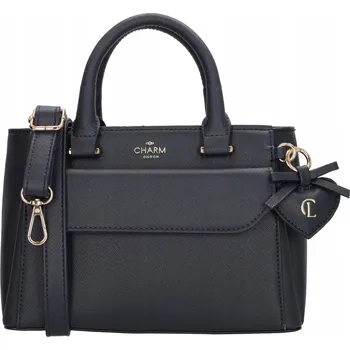 Kabelka Charm London kabelka eko kůže modrá