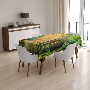 ubrus Sablio Ubrus Most v parku - 130x130 cm