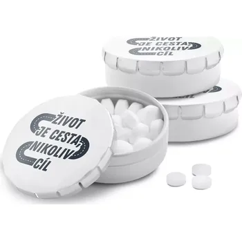 Bonbon Sablio Mentolky Život je cesta, nikoliv cíl - 3 ks