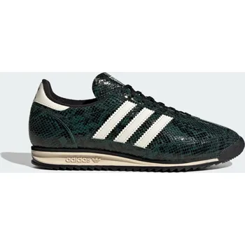 Dámské tenisky Unisex boty Adidas SL 72 OG JS3982 zelené černé kožené velikost 39 1/3