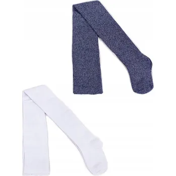 Dámské oblečení Punčocháče s lurexem 2PAK 92-98 YOCLUB