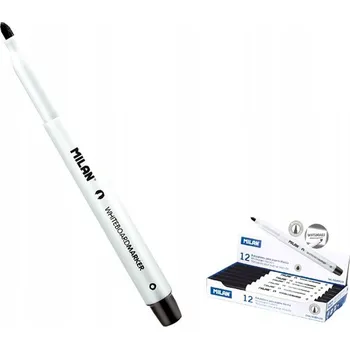 POPISOVAČ NA BÍLÉ TABULE ČERNÝ TENKÝ MILAN