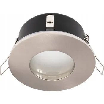 Bodové svítidlo Stropní zapuštěné svítidlo Kanlux 10 W GU10 8,3 cm stříbrné