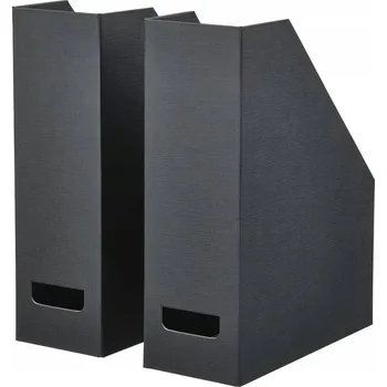 ŠANON NA DOKUMENTY PEVNÝ ČERNÝ sada 2 ks IKEA FJADERHARV