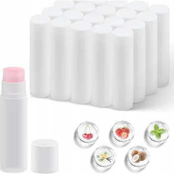 Péče o rty PRÁZDNÉ OBALY NA BALZÁM NA RTY TUŽKY NA RTĚNKU DIY 100 KS