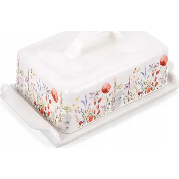 Dóza na potraviny Porcelánová máslenka – dóza na máslo, kuchyňská nádoba pro uchování másla
