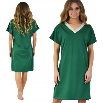 Dámská noční košile Noční košile Born2rest , krátký rukáv, nad kolena, velikost XXL