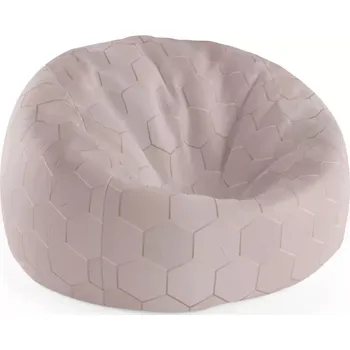 Sedací pytel Sablio Sedací vak Cocoon Rose gold - 115 x 75 x 45 cm