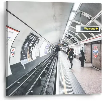 Obraz Sablio Obraz Stanice metra - 50x50 cm