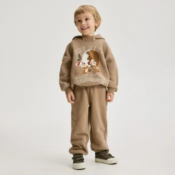 Dětská móda Reserved - Souprava Chip a Dale - béžová - 167HH-08X - 167HH-08X-98