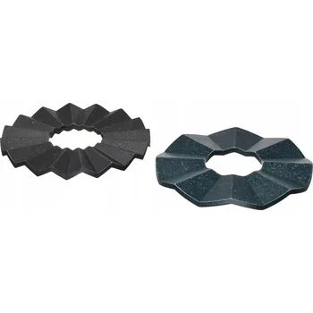 Prostěradlo PODLOŽKA POD HRNEC LISOVANÝ BAMBUS sada 2 kusů ŠEDÁ IKEA ELDSTJART