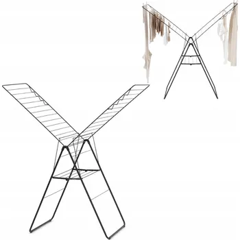 BRABANTIA - HangOn - Sušák na prádlo 25 m - Černý matný