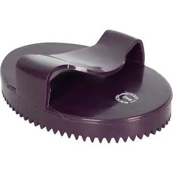 Čištění pro koně IMPERIAL RIDING Hřbílko gumové, bordeaux, vel. UNI