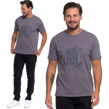 Pánské tričko Tričko Tričko Pánské s potiskem Krátký rukáv Bavlna Pohodlné 3XL MORAJ