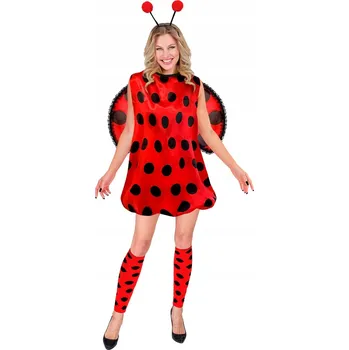 Karnevalový kostým Dámský KOSTÝM Berušky, sada kostýmů KARNEVAL Halloween, velikost S/M