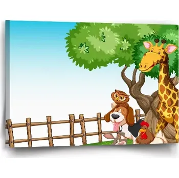 Obraz Sablio Obraz Zvířátka 2 - 60x40 cm