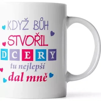 Sablio Hrnek Když Bůh stvořil dcery - 200 ml - espresso