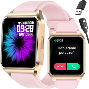 Chytré hodinky SMARTWATCH UNISEX Rubicon RNCE89 - VOLÁNÍ, VLASTNÍ ŠTÍTY (sr035b) Barva (Varianta): tay-18580-uniw
