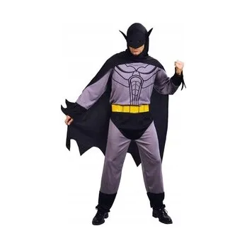 Karnevalový kostým Batmanův set pro dospělé ( plášť s kapucí a maskou,