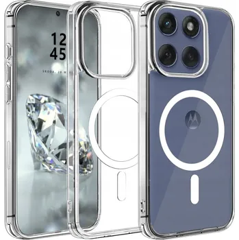 Pouzdro na mobilní telefon Zadní Kryt pro Motorola Moto G86 průhledný