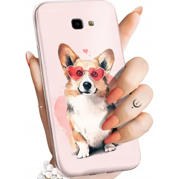 Pouzdro na mobilní telefon Zadní Kryt Hello Case pro Samsung Galaxy J4+ vícebarevný