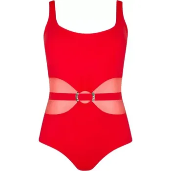 Dámské plavky PLAVKY IBIZA 9 S7016BZA9 červená XL