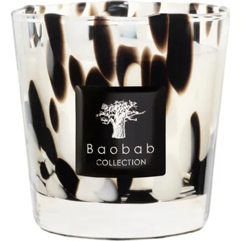 Baobab Collection, Vonná svíčka Pearls Black, 8 cm - Formadore