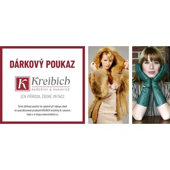 Dárkový potravinový koš Kreibich Dárkový poukaz v hodnotě 1000 Kč Způsob zaslání: elektronicky