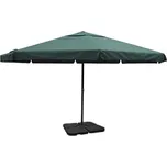 ZBXL Hliníkový zahradní slunečník s přenosným stojanem zelený