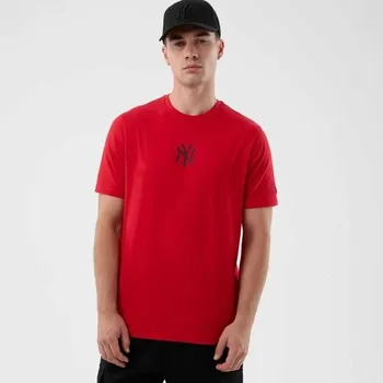 Pánské tričko Pánské triko New Era NEW YORK YANKEES MLB S Červená, Černá