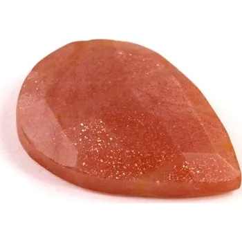 Přírodní kámen Kabošon Broušený Sunstone č.7769 (27x19x7mm)