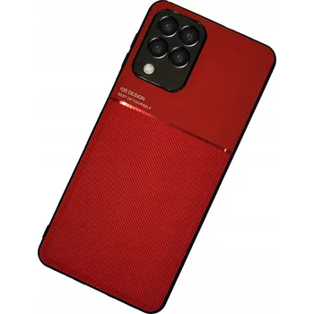 Pouzdro na mobilní telefon Zadní Kryt Audioimp pro Samsung Galaxy M53 červené