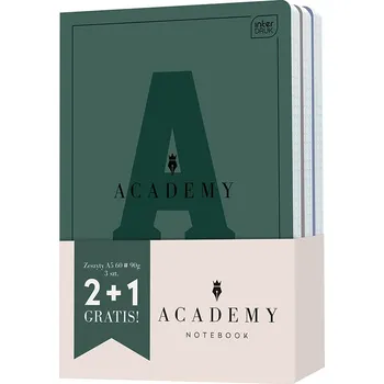 Sešit Sešit A5 s mřížkou Interdruk, 60 listů