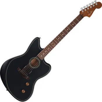 Elektroakustická kytara Fender Acoustasonic Standard Jazzmaster Black Elektroakustická kytara
