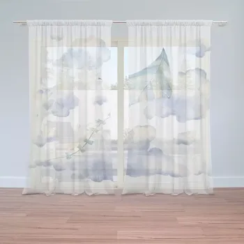 Záclona Sablio Záclony Bezstarostný den: 2ks 150x250cm