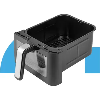 fritéza Horkovzdušná fritéza 10 l, 2800 W, dvoukomorová