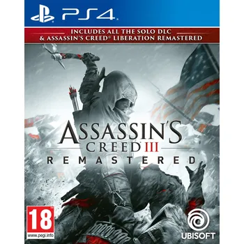 Hra Assassin's Creed 3 + Liberation Remaster PlayStation 4 (PS4) krabicová verze