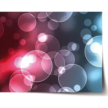 Plakát Sablio Plakát Bublinová abstrakce - 60x40 cm