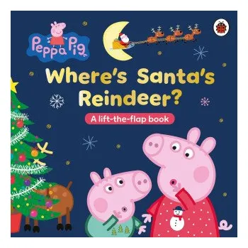 První čtění Peppa Pig: Where's Santa's Reindeer? (EN)