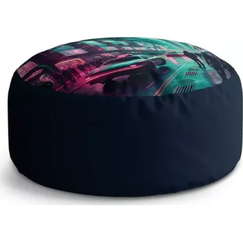 Taburet Sablio Taburet Circle Cyberpunk 2077 Město: 38x48 cm