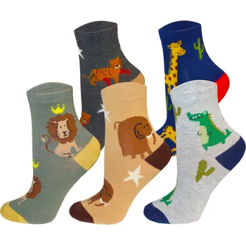 5 párů x Ponožky Mix vel. 19 19-23